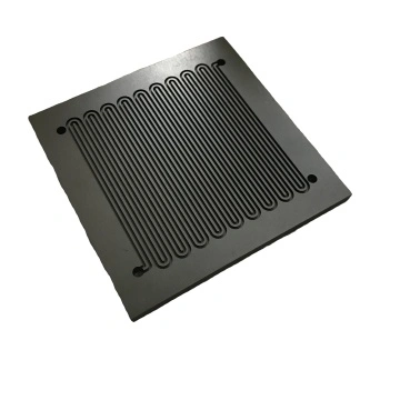 Customized Graphite Plates for Fuel Cells